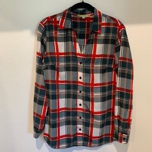 Gianni Bini Plaid Button Down